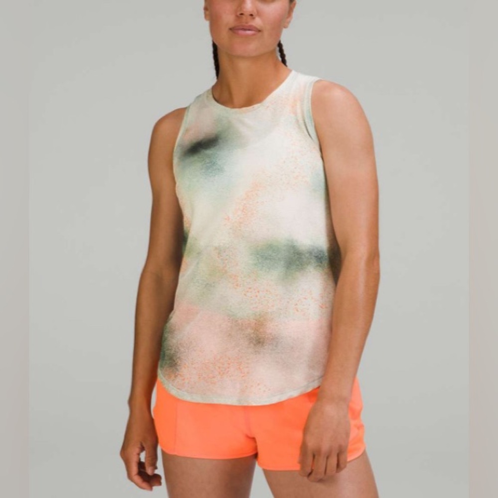 Lululemon High Neck Running and Training Tank Top
